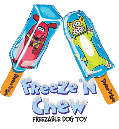 FatCat Freeze N Chew Freezable Замороженный зверь мягкая арт MK630029