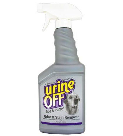 UrineOff Odor and Stain Remover Средство для уничтожения пятен и запахов от собак и щенков 500мл арт UO00146