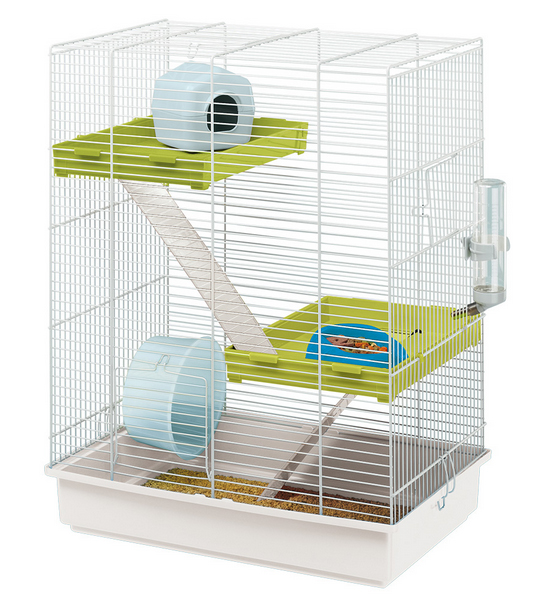 ferplast HAMSTER TRIS трехэтажная клетка для хомяков