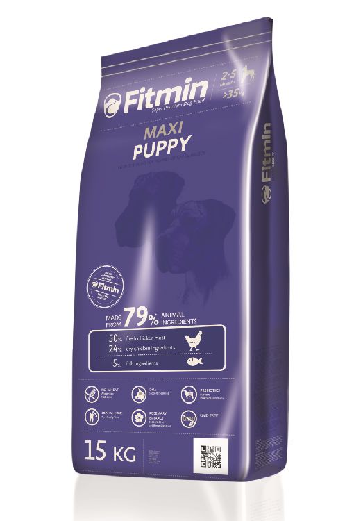 FITMIN Сухой корм для щенков крупных пород с птицей Maxi Puppy