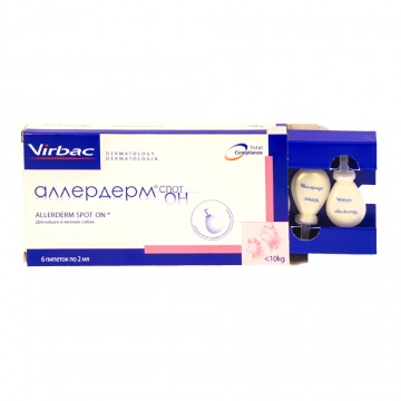 Virbac Аллердерм спот-он