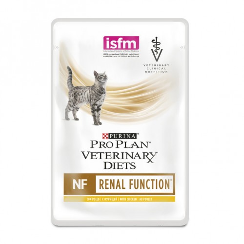 Purina NF - паучи для кошек при патологии почек с курицей