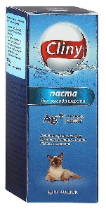 Cliny паста для вывода шерсти  для кошек