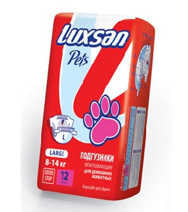 LUXSAN Premium Подгузники для животных LUXSAN Premium Подгузники для животных