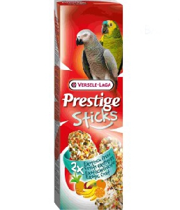 Prestige палочки для крупных попугаев с экзотическими фруктами 2х70 г