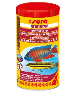 Sera Granured гранулы для плотоядных цихлид Sera Granured гранулы для плотоядных цихлид