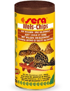 Sera Wels-chips чипсы для сомиков со ртом-присоской