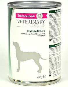 Eukanuba RESTRICTED CALORIE консервы для собак лечение ожирения