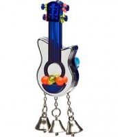 JW31090 Activitoy Guitar Игрушка для птиц Гитара пластик, фото №2