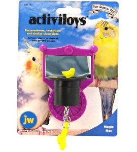 JW31131 Activitoy magic hat Игрушка для птиц Зеркальце с магической шляпой