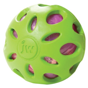 JW Crackle&Crunch Ball Мяч сетчатый хрустящий резина, фото №2