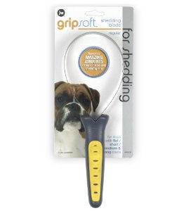 JW Grip Soft Shedding Blade Нож-тримминг для собак, фото №2