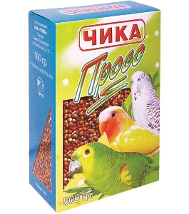 ЧИКА ПРОСО корм для попугаев 500гр