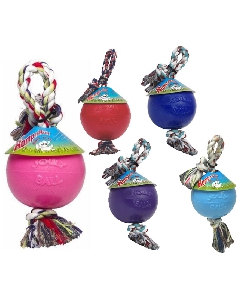 Jolly Pets мяч на канате Romp-n-Roll Bal для собак 4,5'-11,43см