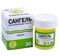 Иванко Сангель ранозаживляющее средство 25гр