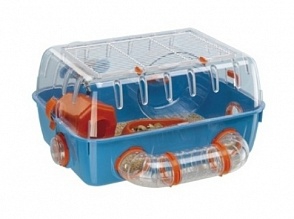 ferplast COMBI 1 клетка для хомяков с игровыми туннелями
