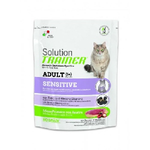 Trainer Solution sensetive для кошек c уткой