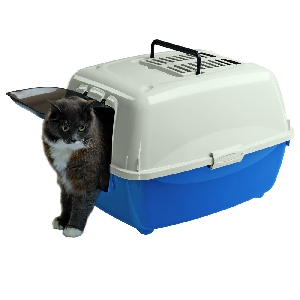 Ferplast BELLA туалет закрытый 56x43,5x37 cm, с угольным фильтром