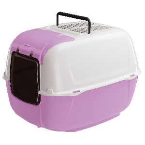Ferplast PRIMA CABRIO туалет закрытый 39,5x52,5x38 cm, с угольным фильтром