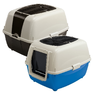 Ferplast GENICA туалет закрытый 56x43,5x38 cm, с угольным фильтром, фото №3