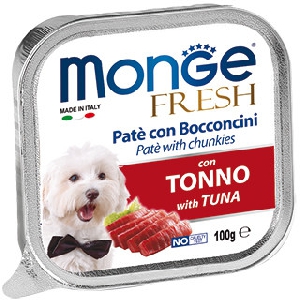 Monge Dog Fresh консервы для собак тунец 100г