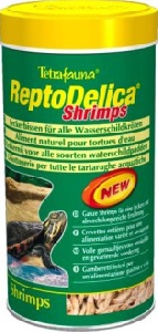Tetra ReptoMin Delica Shrimps  креветки лакомство для водных черепах