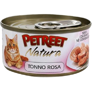 PETREET NATURA кусочки розового тунца 70гр