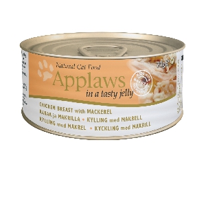 Applaws Кусочки в желе для кошек с курицей и скумбрией