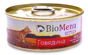 BioMenu Консервы для котят говядина BioMenu Консервы для котят говядина