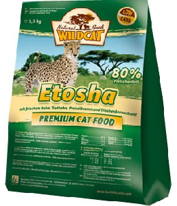 Wildcat Etosha корм для кошек (индейка, курица, брусника)