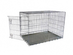 Клетка металлическая с 1 дверкой, 107x68x75 см