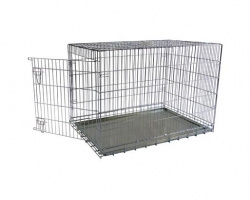 Клетка металлическая с 1 дверкой, 87x58x67 см