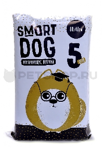 Впитывающие пеленки для собак 60х40, 5 шт