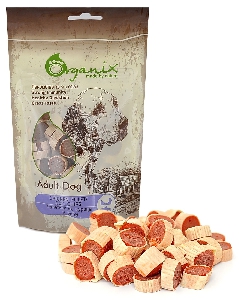 Лакомство для собак «Рулетики из куры и рыбы» (100% мясо)