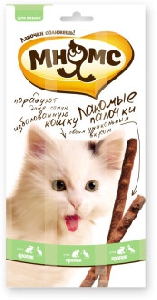 Мнямс лакомые палочки 13,5 см для кошек с уткой и кроликом