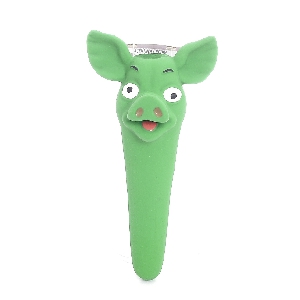 Игрушка для собак "Улыбака-Морковка", 20 см, латекс