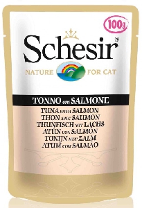 Schesir паучи для кошек с тунцом и лососем