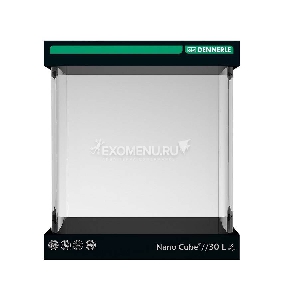Dennerle NanoCube 30 - Нано-аквариум, 30х30х35 см, 30 л