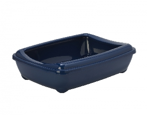 Туалет-лоток большой с рамкой  artist large + rim, 57х43х15 jumbo черничный, фото №2