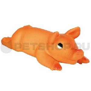 Игрушка д/собак Поросенок, латекс, 13,5 см