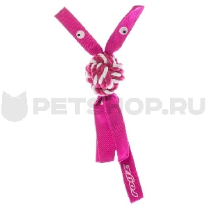 Канатная игрушка с пищалкой COWBOYZ, розовый
