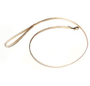 Hunter Smart поводок Modern Art 8/110 кожзам золотистый СКИДКА 25%