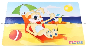 Dezzie Коврик «Пляж» для мисок
