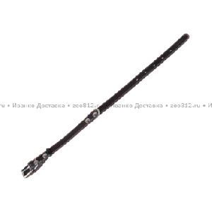 Collar одинарный ошейник чёрного или коричневого цвета для собак