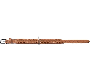 Hunter ошейник EI Paso 65 (51-58,5см) седельная кожа коричневый