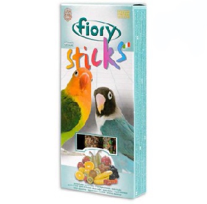 FIORY палочки для средних попугаев с фруктами 2х60 г