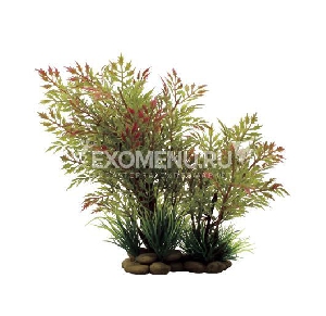 ArtUniq Ceratopteris thalictroides 20 - Искусственное растение Папоротник водяной красно-зеленый,...