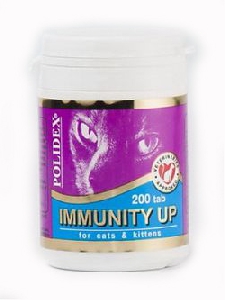 POLIDEX Immunity Up для кошек и котят 200 таблеток POLIDEX Immunity Up для кошек и котят 200 таблеток
