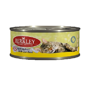Berkley 13 для кошек с кроликом, говядиной и цуккини