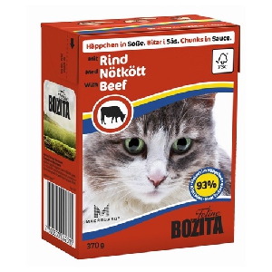 Bozita кусочки в соусе для кошек с говядиной